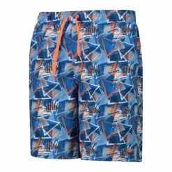 Badehose mit Aufdruck in mittlerer Länge für Herren