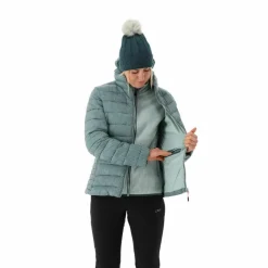 Bedruckte Daunenjacke Sorona® Aura für Damen
