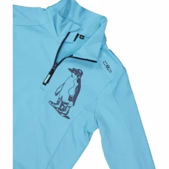 Bedrucktes Half-Zip-Fleeceshirt aus Softech für Mädchen