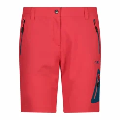 Damen 4 Way Stretch Stoff Bermuda Shorts