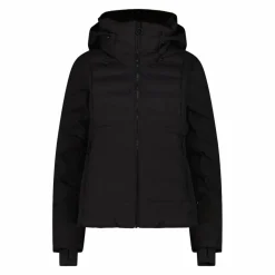 Damen Aprés Ski wattierte Jacke mit Schneegamasche