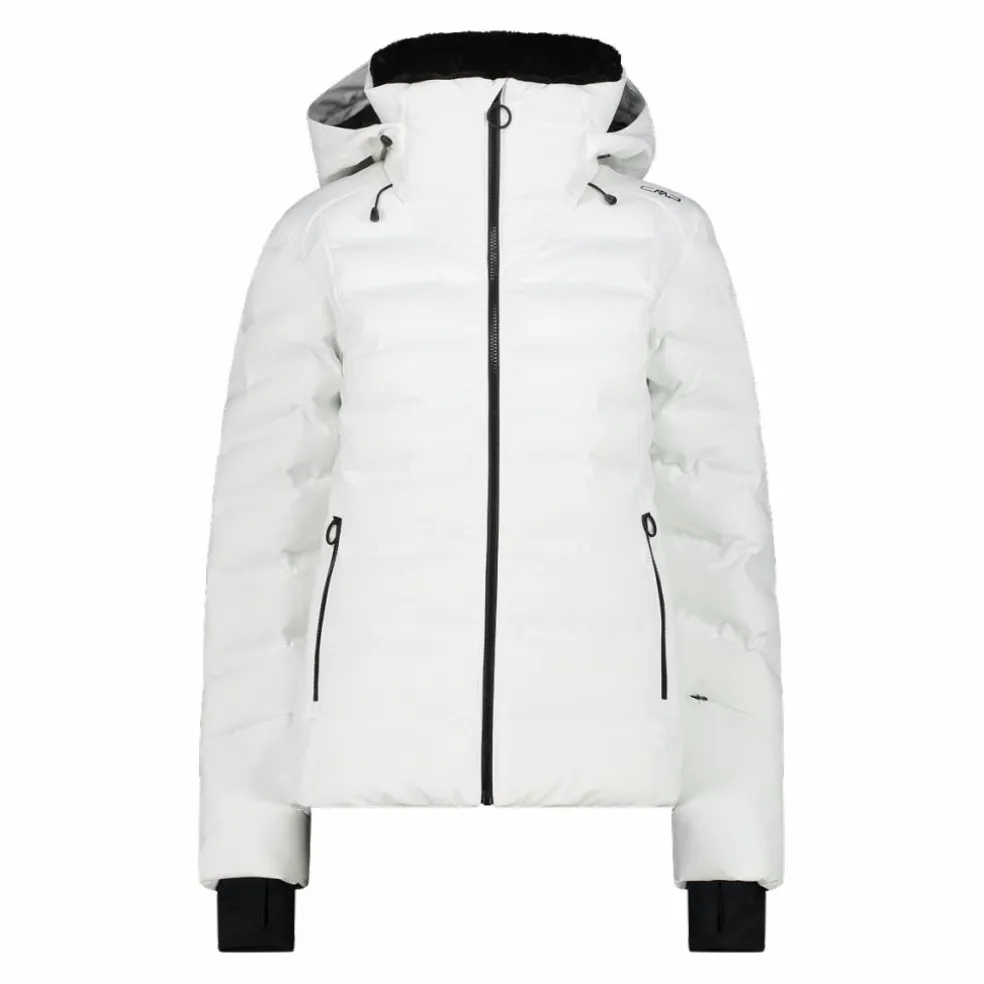 Damen Aprés Ski wattierte Jacke mit Schneegamasche