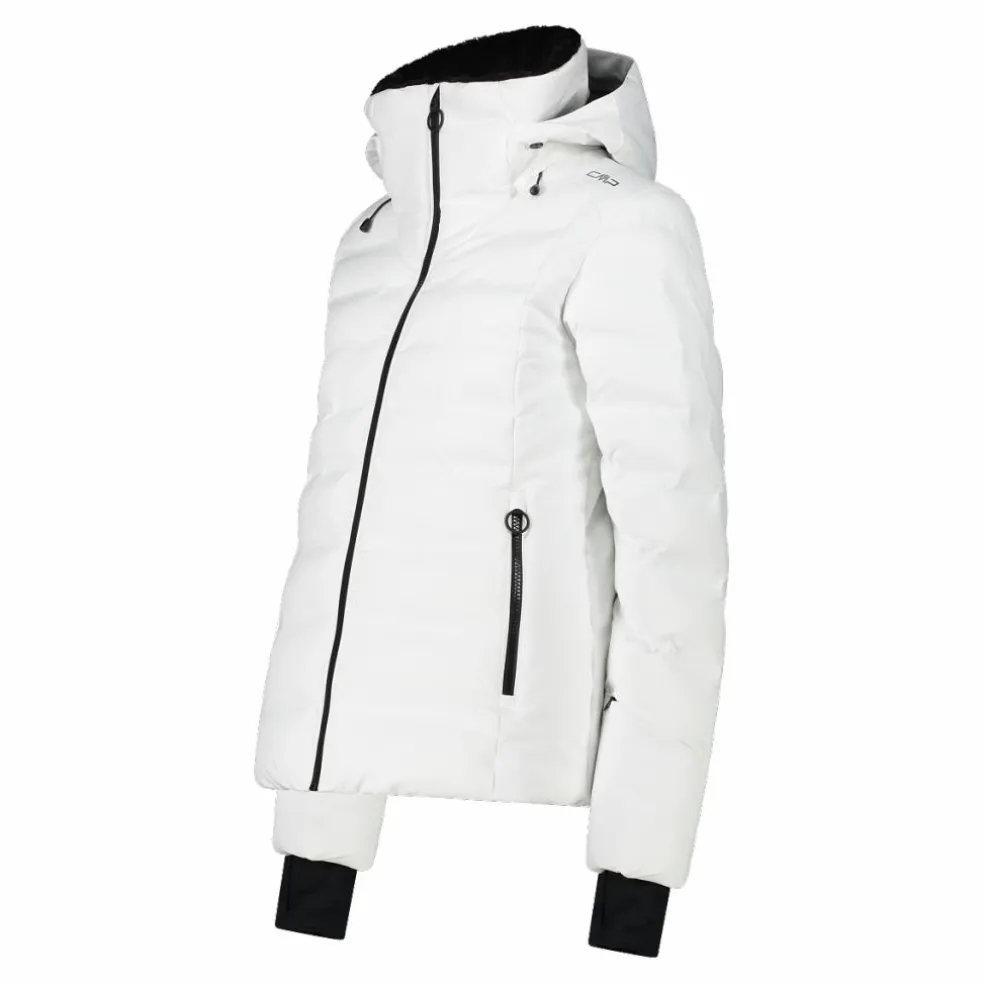 Damen Aprés Ski wattierte Jacke mit Schneegamasche