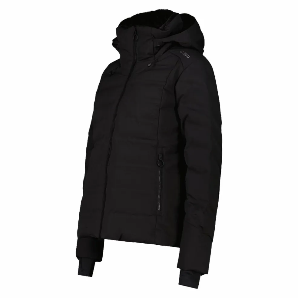 Damen Aprés Ski wattierte Jacke mit Schneegamasche