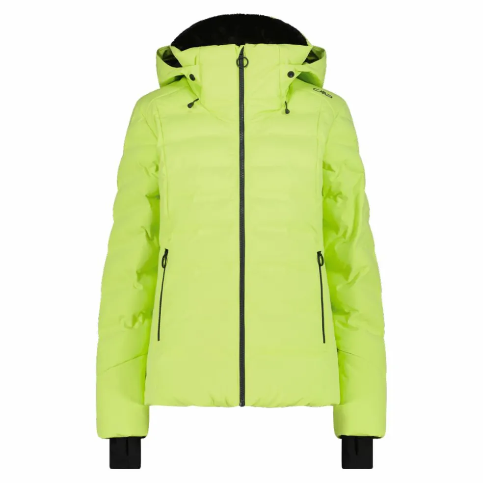 Damen Aprés Ski wattierte Jacke mit Schneegamasche