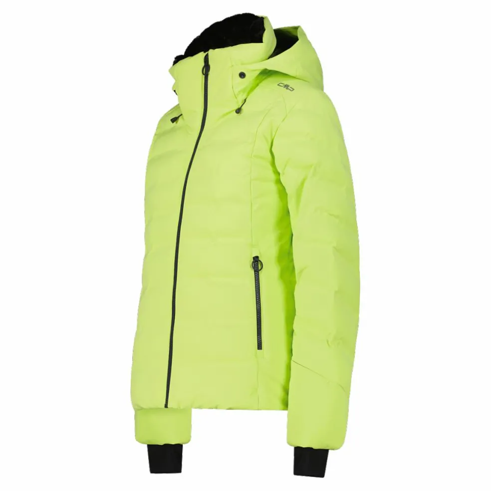 Damen Aprés Ski wattierte Jacke mit Schneegamasche