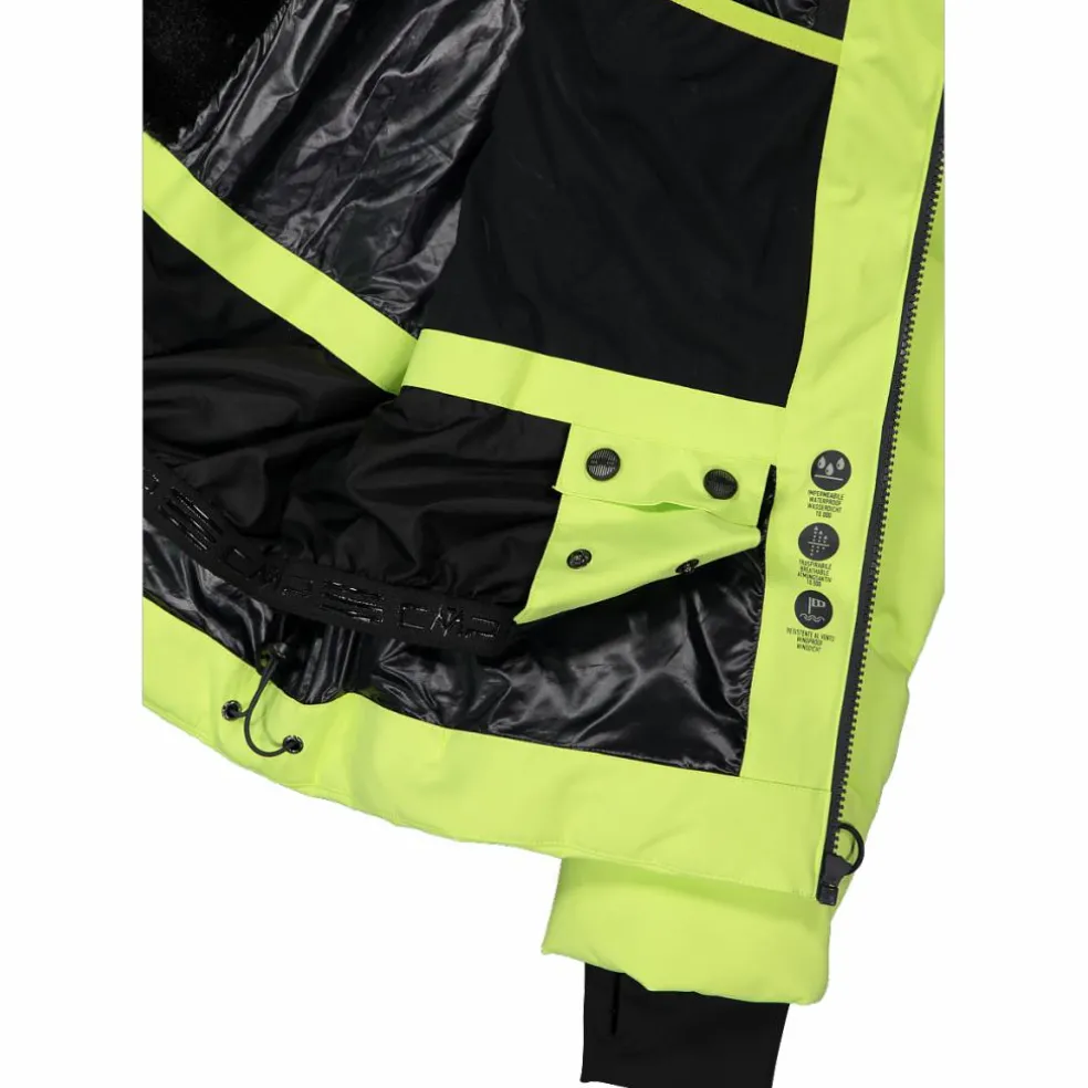 Damen Aprés Ski wattierte Jacke mit Schneegamasche