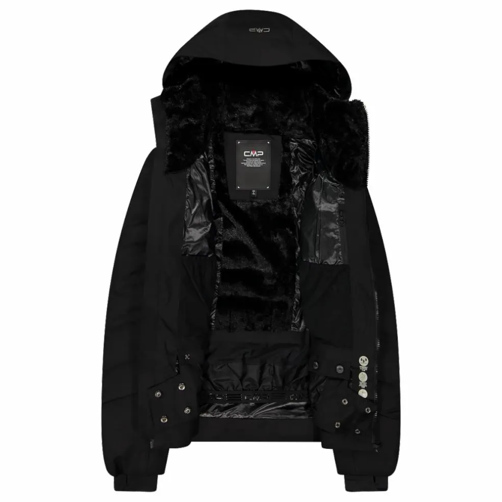 Damen Aprés Ski wattierte Jacke mit Schneegamasche