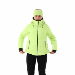 Damen Aprés Ski wattierte Jacke mit Schneegamasche
