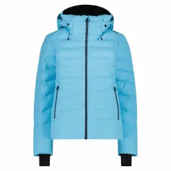 Damen Aprés Ski wattierte Jacke mit Schneegamasche