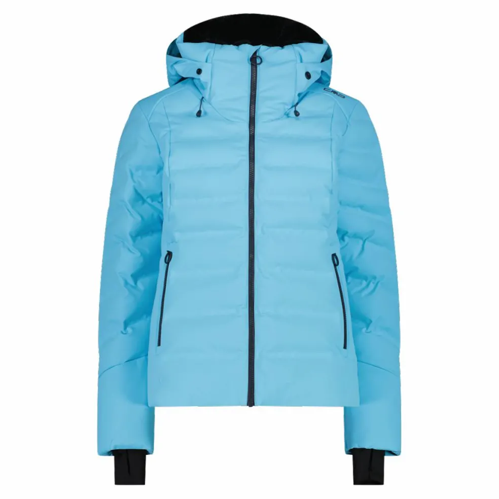 Damen Aprés Ski wattierte Jacke mit Schneegamasche