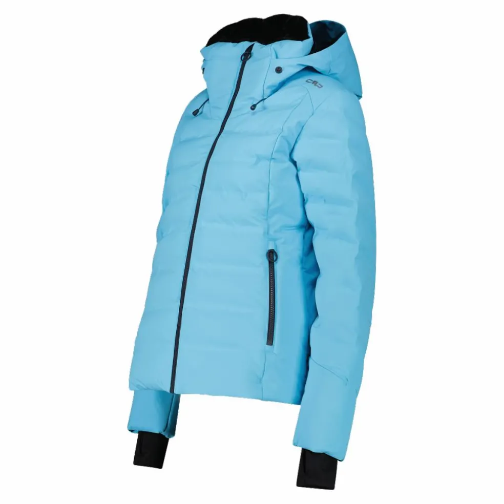 Damen Aprés Ski wattierte Jacke mit Schneegamasche