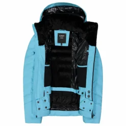 Damen Aprés Ski wattierte Jacke mit Schneegamasche