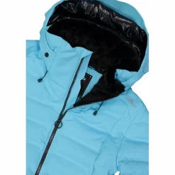 Damen Aprés Ski wattierte Jacke mit Schneegamasche