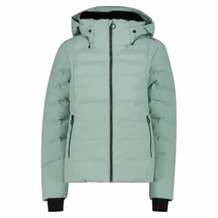 Damen Aprés Ski wattierte Jacke mit Schneegamasche