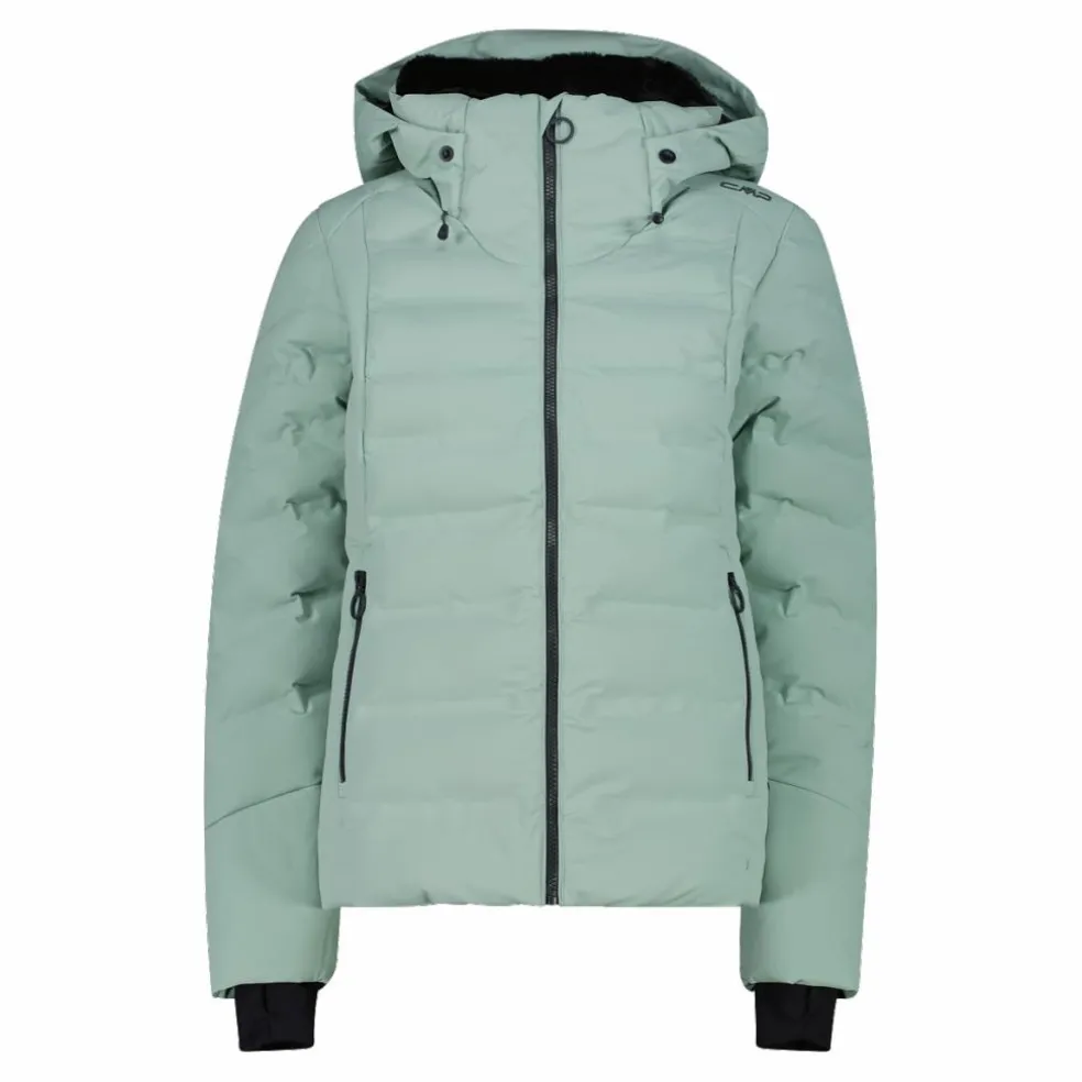 Damen Aprés Ski wattierte Jacke mit Schneegamasche