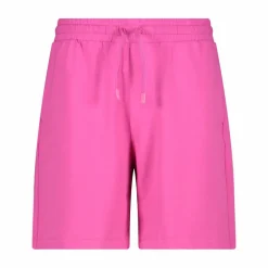Damen Bermuda-Shorts aus Stretch-French terry