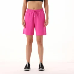 Damen Bermuda-Shorts aus Stretch-French terry