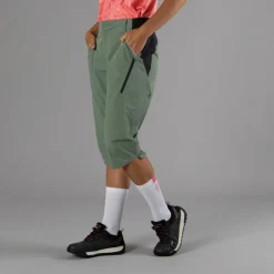 Damen Freebike-Hose mit abnehmbarem Mesh-Innenfutter und Sitzpolster