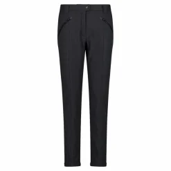 Damen Hose aus Softshell mit sichtbarer Naht vorne