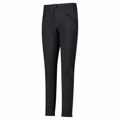 Damen Hose aus Softshell mit sichtbarer Naht vorne