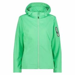 Damen Jacke aus Light Softshell mit abnehmbarer Kapuze