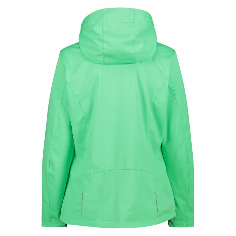 Damen Jacke aus Light Softshell mit abnehmbarer Kapuze