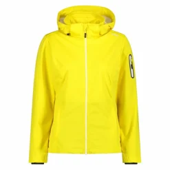 Damen Jacke aus Light Softshell mit abnehmbarer Kapuze