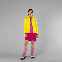 Damen Jacke aus Light Softshell mit abnehmbarer Kapuze