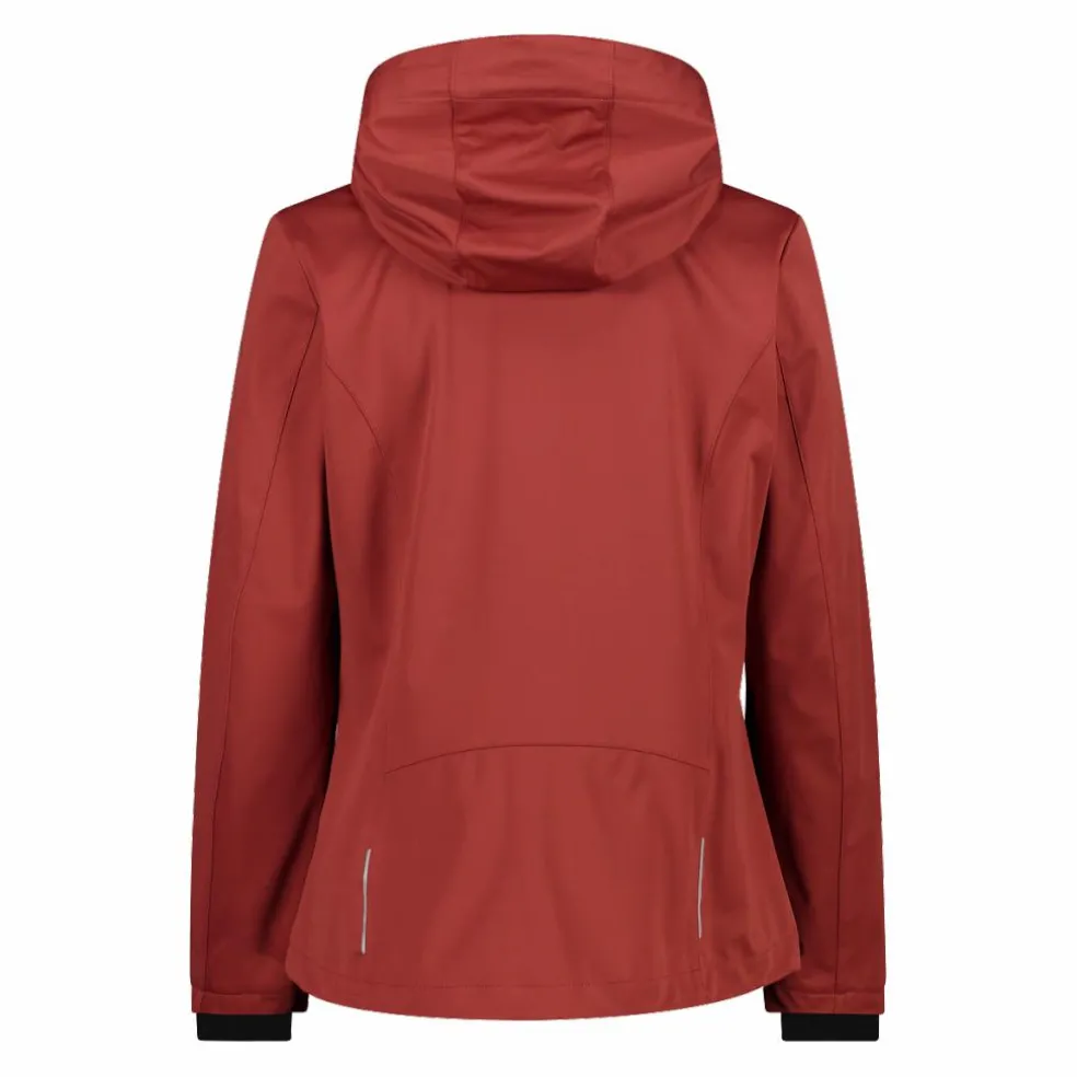 Damen Jacke aus Light Softshell mit abnehmbarer Kapuze