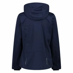 Damen Jacke aus Light Softshell mit abnehmbarer Kapuze