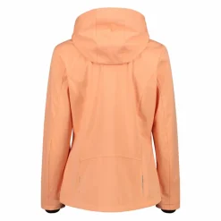 Damen Jacke aus Light Softshell mit abnehmbarer Kapuze