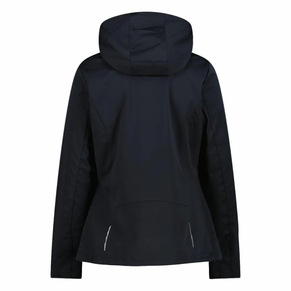 Damen Jacke aus Light Softshell mit abnehmbarer Kapuze