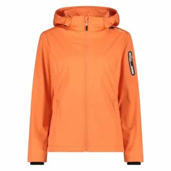 Damen Jacke aus Light Softshell mit abnehmbarer Kapuze
