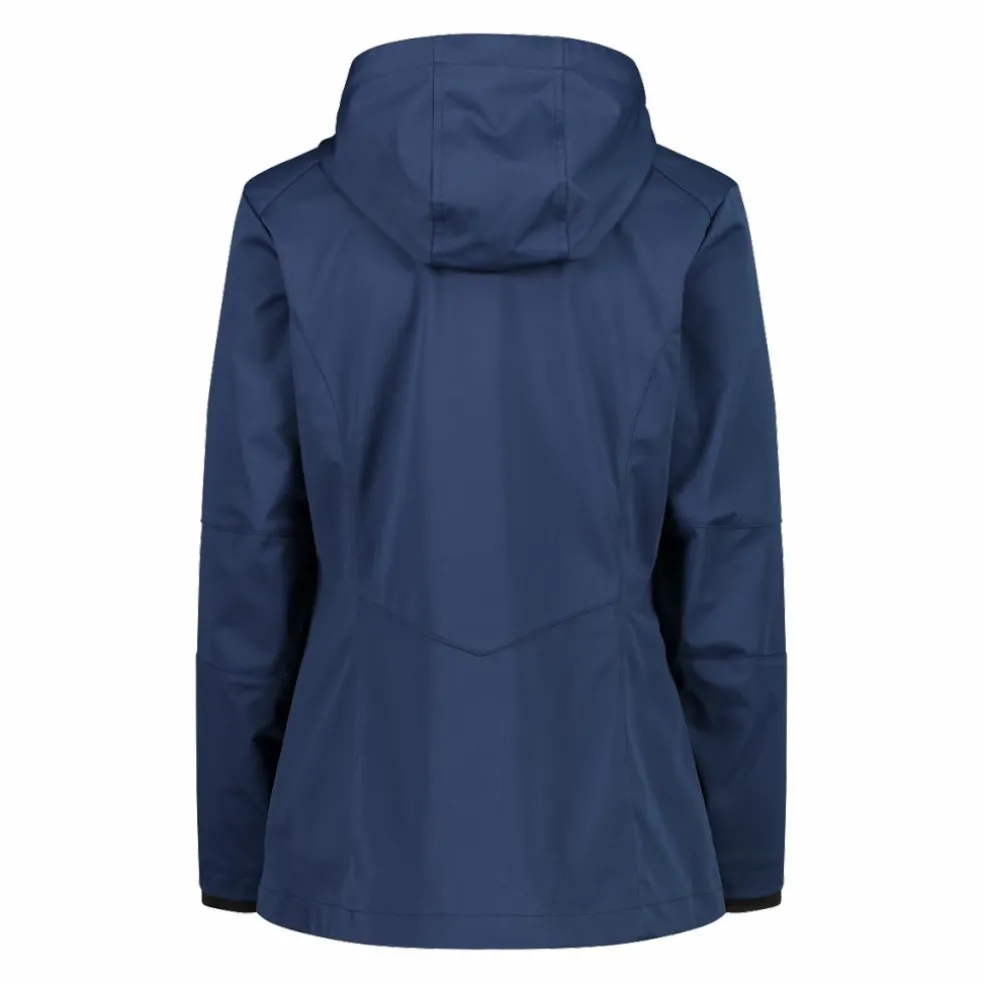 Damen Jacke aus Light Softshell mit abnehmbarer Kapuze
