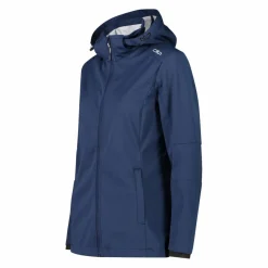 Damen Jacke aus Light Softshell mit abnehmbarer Kapuze