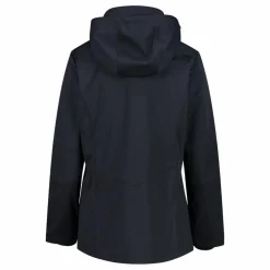 Damen Jacke aus Light Softshell mit abnehmbarer Kapuze