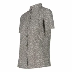 Damen Kurzarm-Bluse mit Karomuster