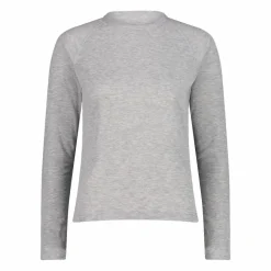 Damen Langarm Unterwäsche mit Rundhalsausschnitt