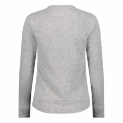 Damen Langarm Unterwäsche mit Rundhalsausschnitt