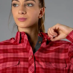 Damen Langarmhemd aus recyceltem Polyester