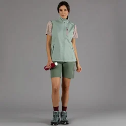 Damen leichte Softshell-Westenjacke