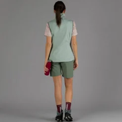 Damen leichte Softshell-Westenjacke