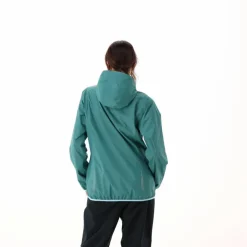 Damen packable wasserdichte Jacke