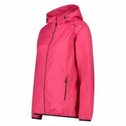 Damen packable wasserdichte Jacke