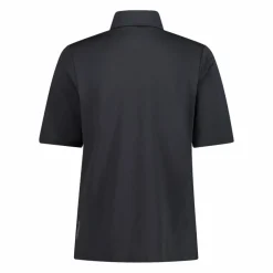 Damen Poloshirt aus Stretch-Piqué in Uni