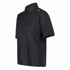 Damen Poloshirt aus Stretch-Piqué in Uni