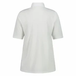 Damen Poloshirt aus Stretch-Piqué in Uni