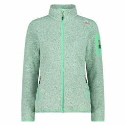 Damen schweres Fleecejacke Knit-Tech Meliert