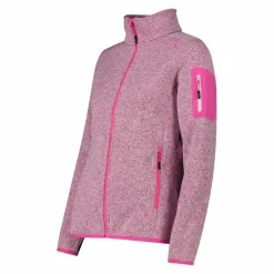 Damen schweres Fleecejacke Knit-Tech Meliert